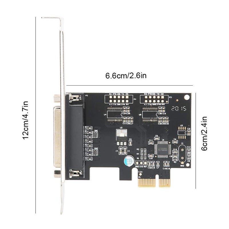 FOSA PCI Express to Parallel Port Card, PCI E LPT Printer Card, 9805 Chip, Supports SPP EPP & ECP Mode, Compatible with Printers, Programmers, Scanners, Dos, Linux, - Image 5